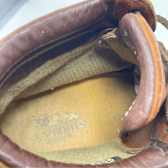 Rocky 3358 Gore-Tex Boots Mens 8 M Brown Leather Hiking Chukka Ankle Vibram main image 14